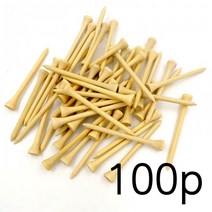 나무티 원목티 골프티 루체골프티 1봉 100개 1 SET, 02.롱티(7.0cm)100개1봉