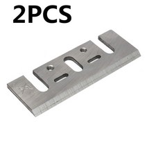 목재 대패 블레이드 전기 나이프 교체 Makita 900B 용 82mm 0 개, 02 2PCS