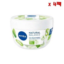 Nivea NATURAL BALANCE 니베아 내추럴 밸런스 올 퍼포즈 크림 200ml 4팩