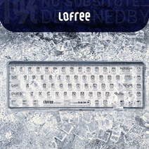 Lofree Lofei 무선기계식키보드 블루투스키보드 마우스 세트, 청축, 공식 표준, 1%클리어
