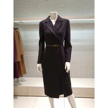 [린 LYNN] (L523) 플리츠 포인트 벨티드 원피스 LGOPML9701BK