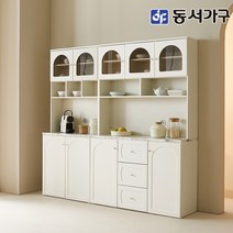 동서가구 소프 안나 주방수납장 1200 서랍 홈카페수납장 DNA135, 화이트+올화이트
