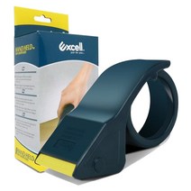 EXCELL 프리미엄 박스 테이프 커터기 HET-2508, 혼합 색상, 6개