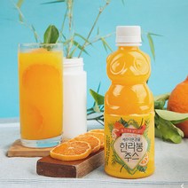 제주향 한라봉 감귤 주스 리얼착즙 24개 과일주스, 330ml
