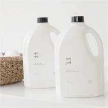 친환경 순한 천연성분 강력한 세척 온가족 피부보호 안심 세탁세제 1+1