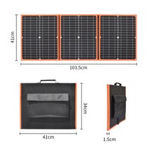 온풍기 40W 60W 80w 100W 120W 150w 200W 접이식 태양 전지 패널, 협력사, 60w 접이식 태양열