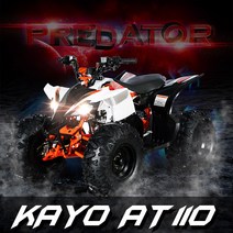 카요 AT110/스포츠형/사륜오토바이/사륜바이크/ATV/UTV/오프로드/미니바이크