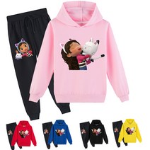 개비의 매직 하우스 캐릭터 아동복 후드티+바지 남여공용 9색 옷세트 굿즈 도안A