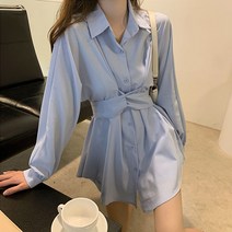 라페나 여성 셔츠 원피스