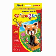 요술점토 아이클레이 미술 작품 만들기 학습 교구 5색