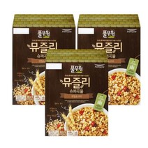 풀무원 뮤즐리 슈퍼곡물 400g x 3박스, 3개