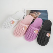 [슈플랜]EVA 경량 펀칭 쿠션 슬리퍼 욕실화 실내화 4color - 0251