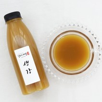 엄마애뜰 맛있고 진한 햇 생강차 수제청 생강진액 생강청 계피생강차 500ml 국산 생강원액