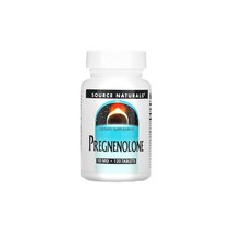 Source Naturals 소스내츄럴스 프레그네놀론 10mg 120정 비타민C 소비톨 솔비톨 소르비톨 Pregnenolone vitaminC ascorbyl palmitate, 10 mg, 1개, 10 mg, 120개