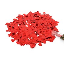 파티축포20(메탈레드하트) 꽃가루 생일 추카추카, 단품