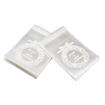 50 100pcs Cookie Gift Bags Christmas Santa Claus Snacks Plastic Packaging Ba [A00107701], 1개, 11-Merry Christmas3 50-107701