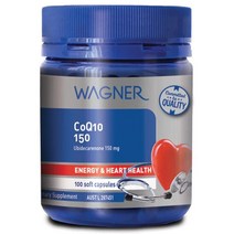 뉴질랜드직구 와그너 코엔자임 큐텐 인공향료 무첨가 베스트 벨류 DF 코큐텐 150mg 100capsule 1팩, 수량, 상세참조