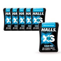 호올스 XS 멘토립터스 멘톨향 캔디 15g x6개 / 입냄새제거, 상세페이지 참조, 상세페이지 참조