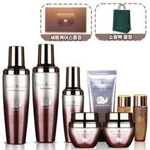 쇼핑백증정 쟝블랑 스네일 달팽이 점액 여과물 세트 여성 6종 달팽이 아이크림 50대 선물 기초스킨케어 갯 뉴스킨, 3개