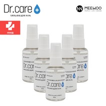 휴대용 뿌리는 손소독제 살균력99.9% 알코올70% 의약외품 50ml, (6487)닥터케어50ml X 5개세트