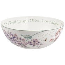 Lenox 버터플라이 매도우 에그 트레이 890447, Serving Bowl Sentiment