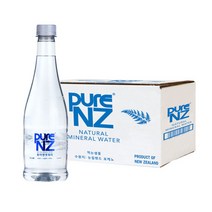 [1박스] 퓨어엔젯워터 500ml x24병(PET) 청정 뉴질랜드 프리미엄 화산암반수 미네랄워터 수입생수