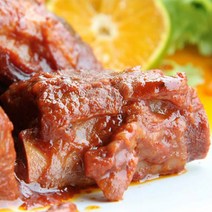 삼형제고기 100%한돈 매콤 양념돼지 갈비찜 500g, 매콤양념갈비찜 500g, 1개