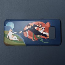 우리일쌍 무광 터프케이스 동주와 고양이 천지창조 휴대폰 케이스 아이폰6 아이폰6S 아이폰6+ (3674597), 노트5