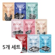 프라미 고양이 습식 파우치 70g 5개 고양이 기능성 간식 키튼 어덜트 시니어, 어덜트 면역유지(참치) 5개