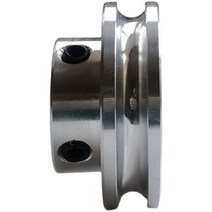 모터풀리 알루미늄 합금 단일 홈 203040mm 소형 구동 휠, 외경40x10mm, 1개