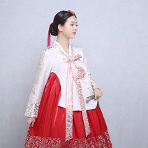 여성 궁중 한복 예복 혼례 신부 절복 전통 무용 세트 감성