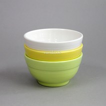 15003-주름밥그릇(아이보리) KW-001 10개묶음 멜라민, 아이보리