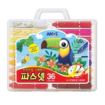 아주문구 파스넷 크레파스, 36색