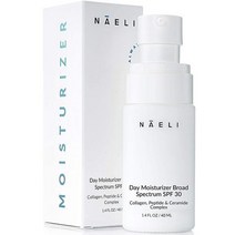 올인원 로션 남자 스킨 NAELI 페이스 모이스처라이저 SPF 30 콜라겐 펩타이드 크림 히알루론산 파라벤 프리 논코메도제닉 선스크린 수분 공 14온스