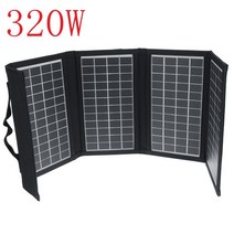 솔라컨트롤러 태양광발전기 컨트롤러 320w 태양 전지 패널 휴대용 접이식 태양 전지, 없음, 1개
