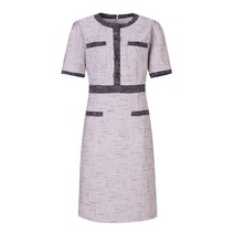 베스띠벨리 22S/S 플라워 패턴 레이스 카라 롱 원피스 BEO2528REP