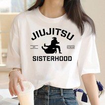 주짓수 격투기 Bjj JIU JITSU t 셔츠 남성 탑 맨 일본 의류