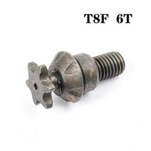 스프라켓 프론트 스프로킷 피니언 T8F 6T 2 스트로크 47cc 49cc 미니 모터 포켓 바이크 오토바이 액세서리 pignon Rueda dentada