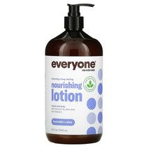 Everyone (에브리원) Lotion 3 in 1 라벤더 + 알로에 946 ml(32 fl oz), 32 액상 온스, 946ml