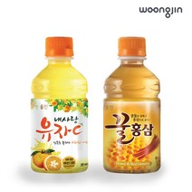 기타 웅진식품 온장겸용음료 내사랑 유자C/꿀홍삼 280ml x24펫, 웅진 내사랑유자C 280ml X 24개