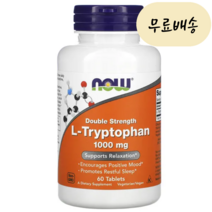 나우푸드 L 엘트립토판 1000mg 60 세로토닌 (2) 트립토판 500mg 120베지캡슐, 120정, 1개, 120개