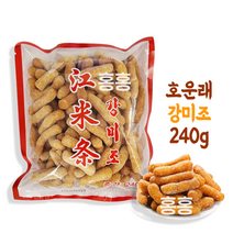 홍홍 중국식품 호운래 강미조 240g 장미툐 중국과자 중국간식 중국옛날과자 중국맛동산, 1개, 1개