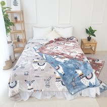 [세이불] 알파카 라마 차박캠핑이불담요 애착이불 블랭킷