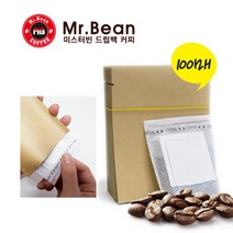 미스터빈 크라프트 드립백 봉투, 100개입, 크라프트 L