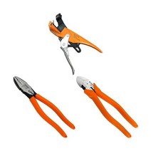 Fujiya FVA101 VA Wire Stripper Easy to Strip / Perfect for Electrician Testing, ニッパ175mm+ペンチ200mmセット