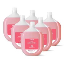 메소드 핸드워시리필 손세정제리필 젤 핸드솝 액체비누 리필 34oz 핑크 자몽 1L METHOD Gel Hand Soap Refill Pink Grapefruit, 6개