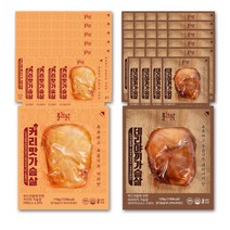 홀리닭 바로먹는 실온 닭가슴살 2종 혼합 (커리 데리야끼), 60팩구성 (커리맛30팩+데리야끼30팩)