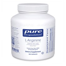 퓨어 인캡슐레이션 L-아르기닌 L-Arginine 180캡슐, 1개, 기본