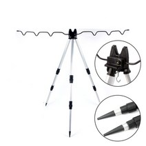 지존낚시 원투낚시 거치대 삼각 받침대 받침틀 갯바위 로드 민물 바다 잉어 장어 3단 삼각대 낚싯대