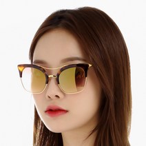 디셈버스페이스 일본산 선글라스 COCHISE 티타늄 오버사이즈 캣츠아이 스타일